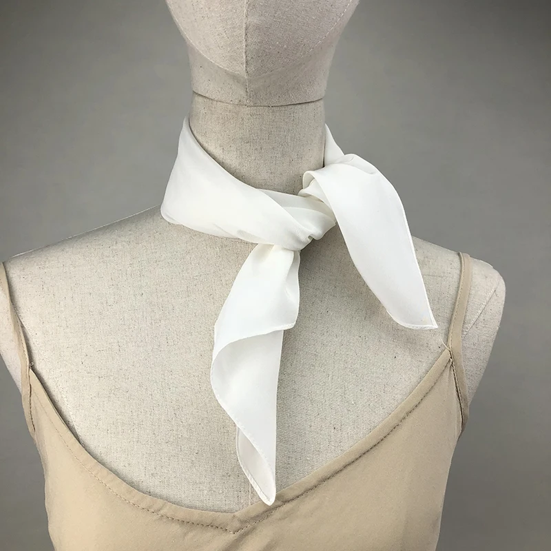 Scarf Silk Square - جديد إمرأة وشاح حريري ساحة الرقبة