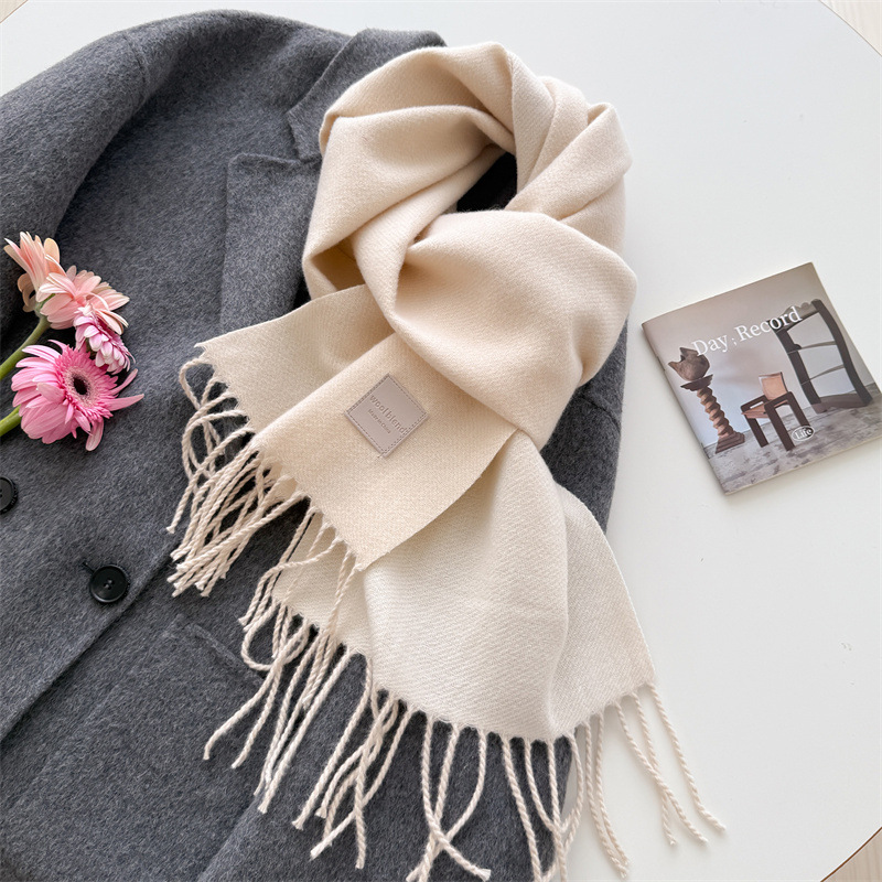 Pashmina Wrap Large - وشاح نسائي من الكشمير الصناعي، شال