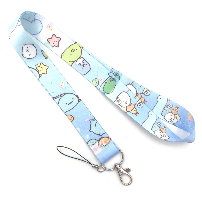 Lanyard Badge Holder - حبل تعليق كاوايي سوميكو جوراشي، حزام
