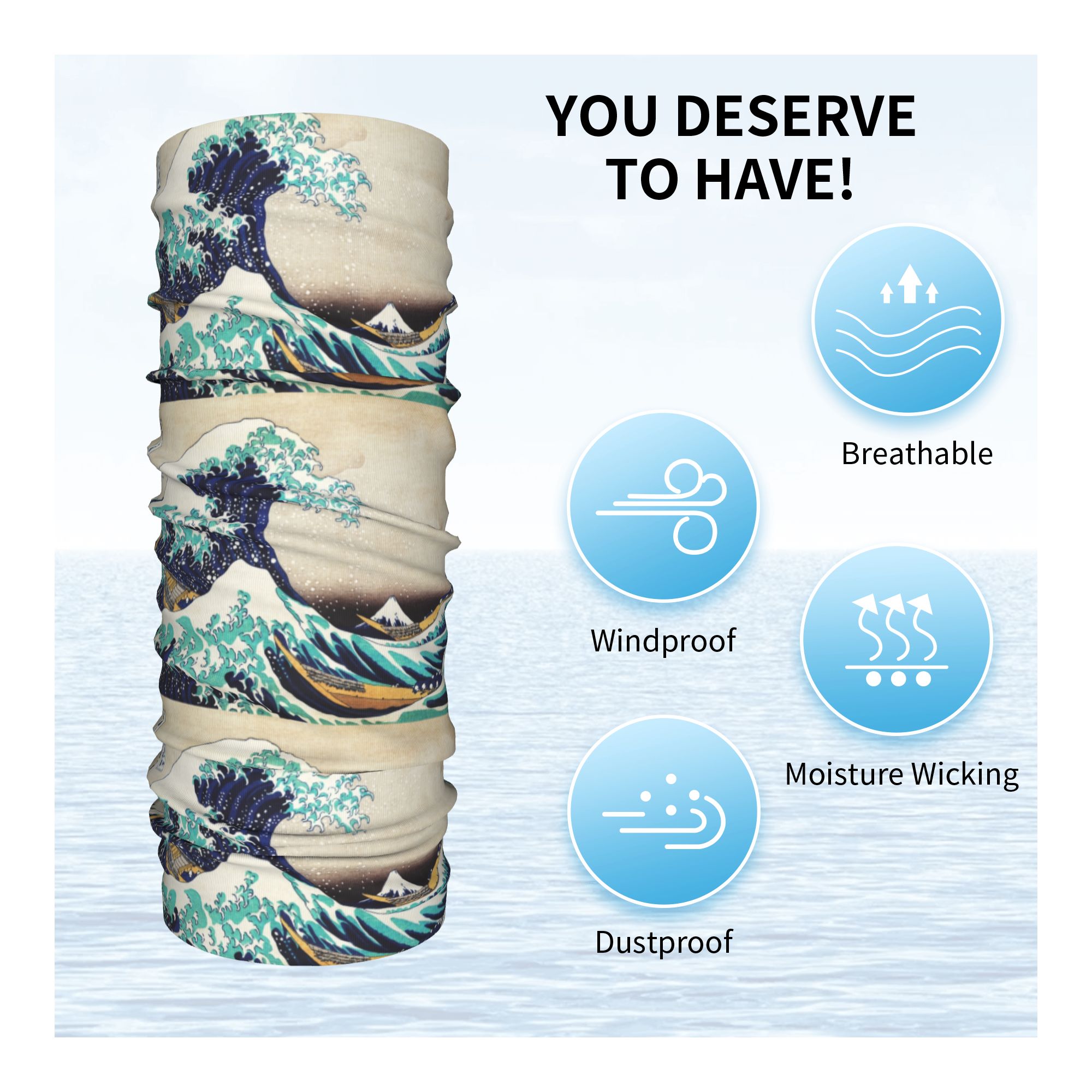 ربطة رأس شتوية من ذا جريت ويف  - مراجعة Neck Warmer Tube وسعره