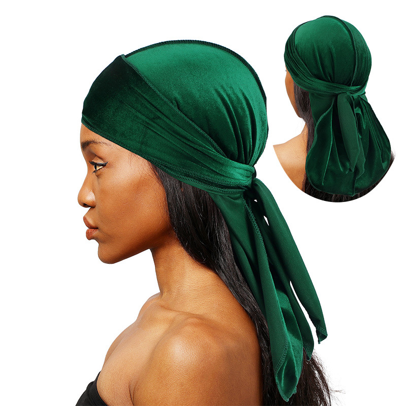 للجنسين الرجال النساء المخملية - مراجعة Bandana Doo Rag وسعره