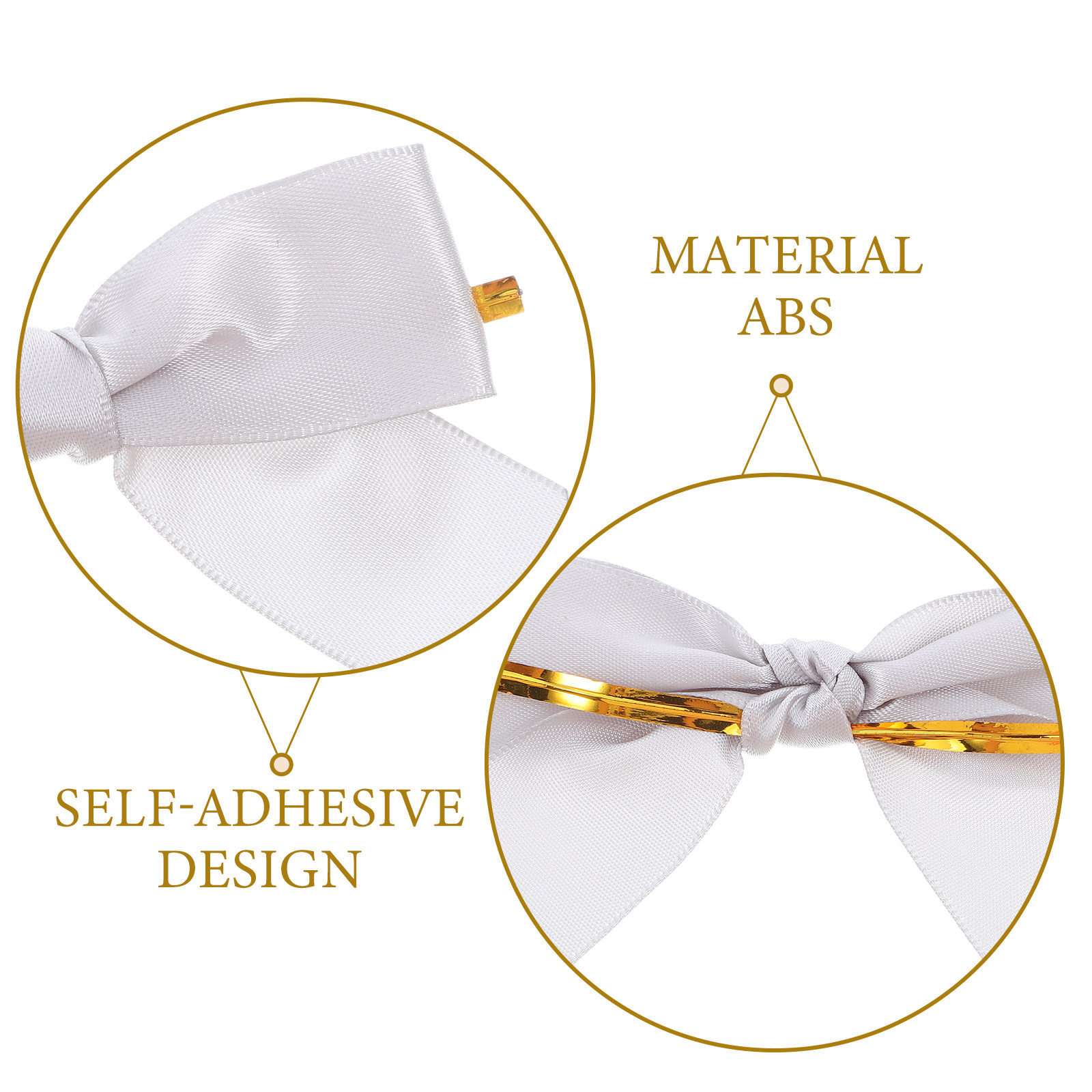 50 قطعة من أشرطة الساتان المرب - مراجعة Bow Tie Pre Tied وسعره