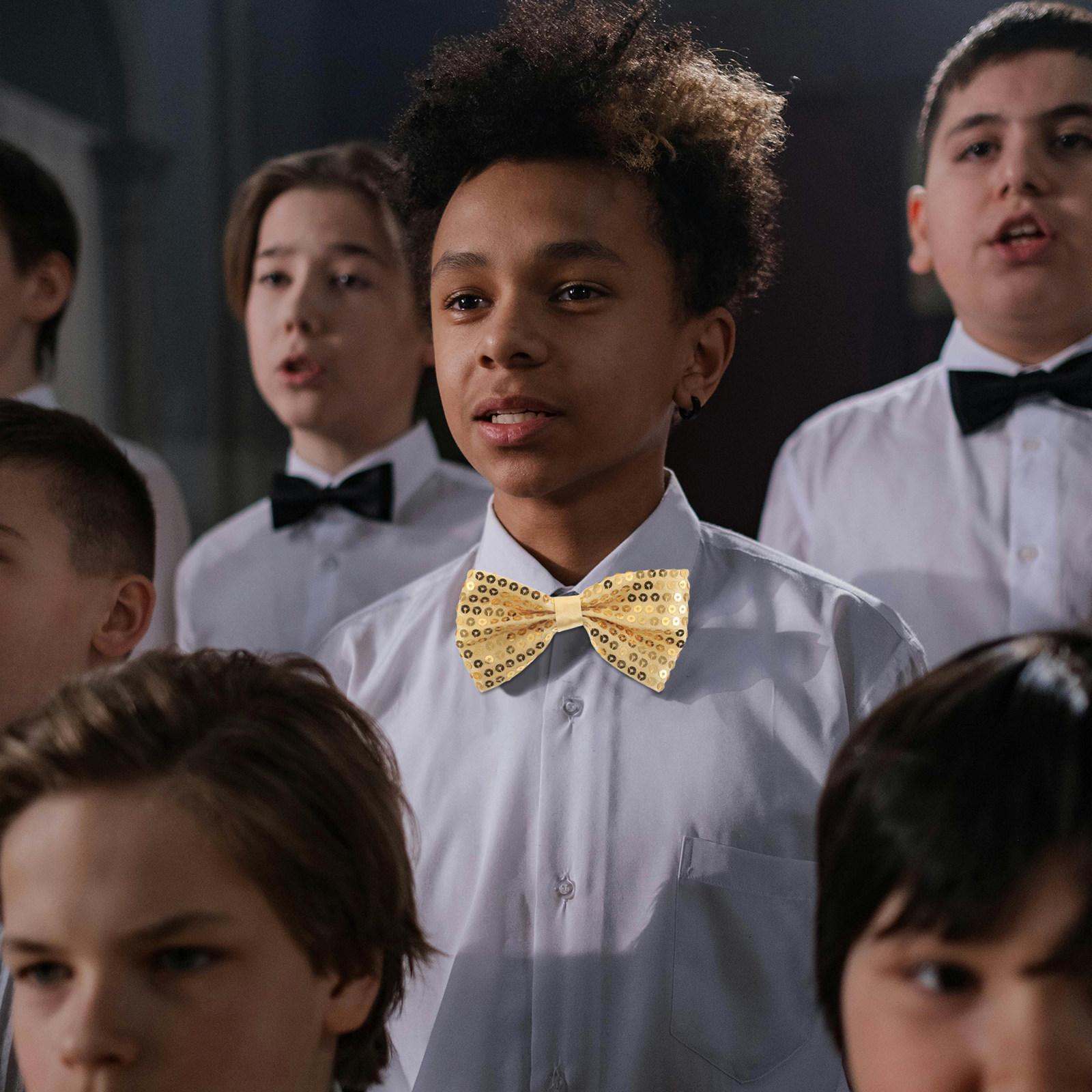 5 قطع من ربطات العنق المزينة ب - مراجعة Bow Tie Pre Tied وسعره