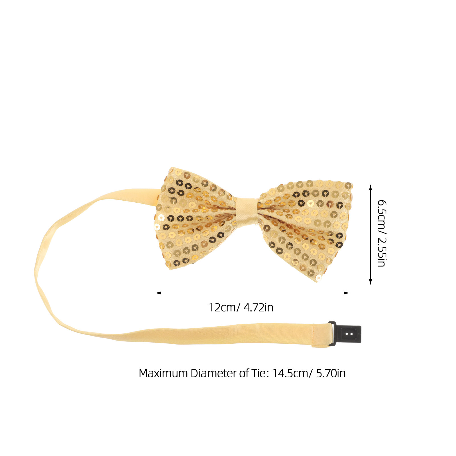 5 قطع من ربطات العنق المزينة ب - مراجعة Bow Tie Pre Tied وسعره