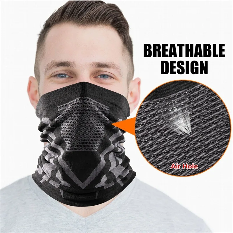 ألوان الشتاء تنفس مريحة الحرار - مراجعة Neck Warmer Tube وسعره