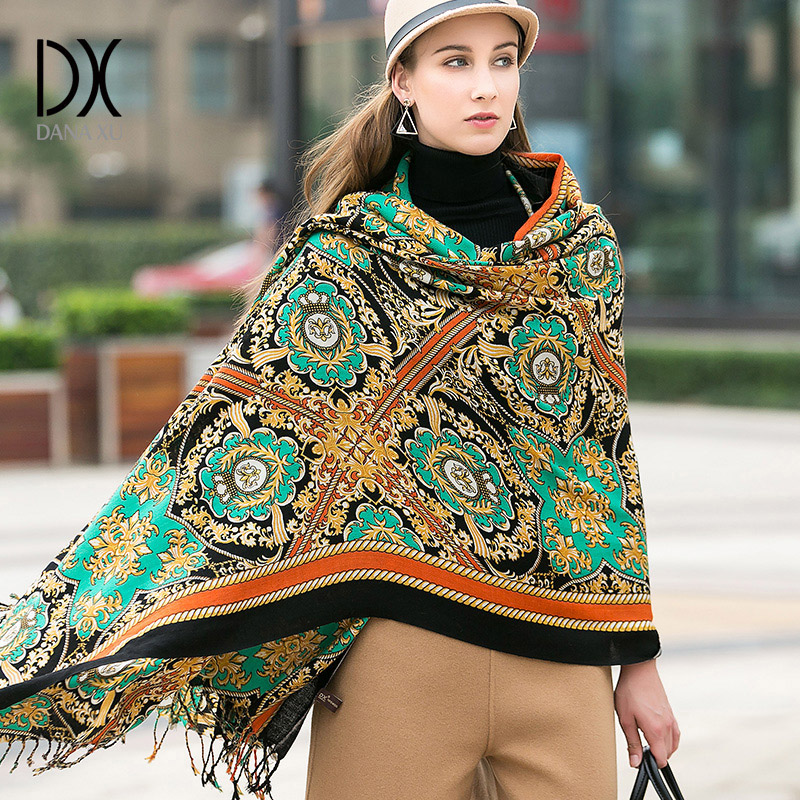 شال كبير من الصوف 100% من DANA - مراجعة Pashmina Wrap Large وسعره