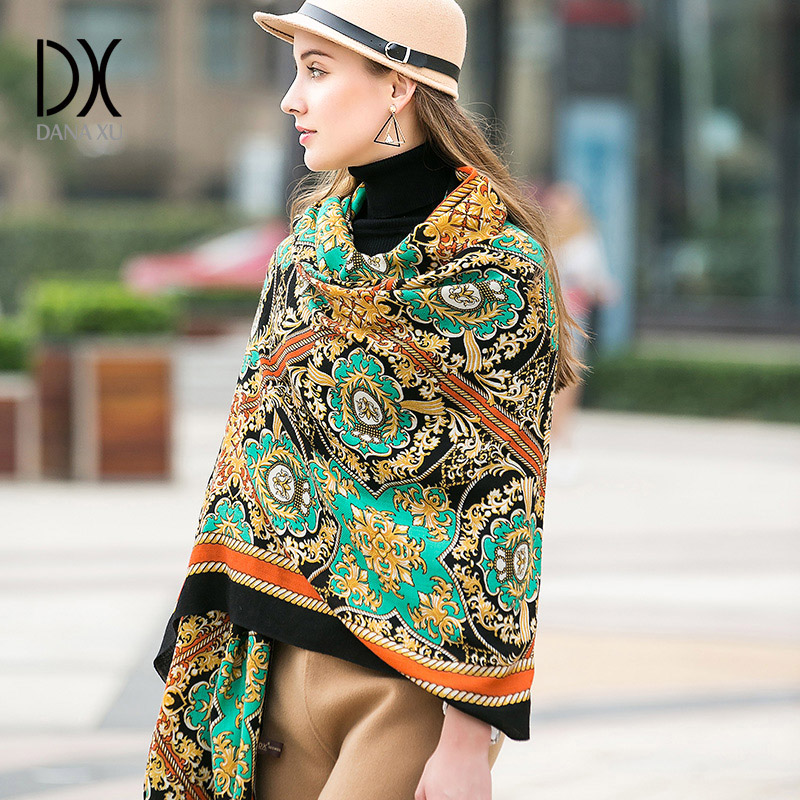 شال كبير من الصوف 100% من DANA - مراجعة Pashmina Wrap Large وسعره