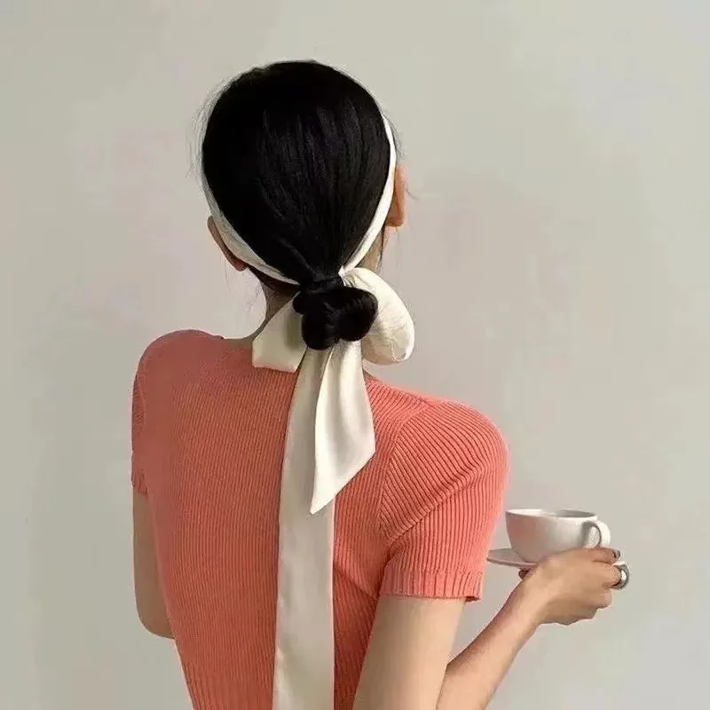 المرأة ضيق الصلبة الألوان وشاح - مراجعة Skinny Tie Men وسعره