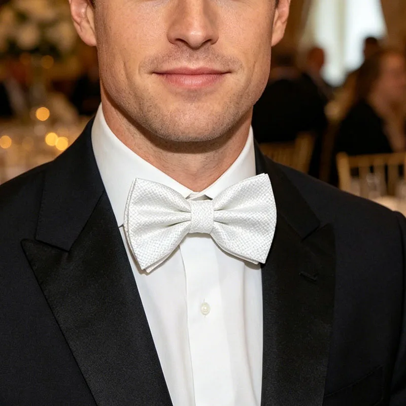 ربطة عنق كلاسيكية للرجال، ربطة - مراجعة Bow Tie Pre Tied وسعره
