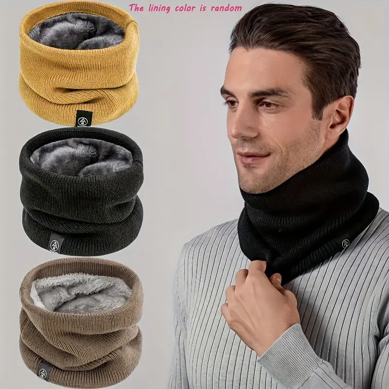 وشاح محبوك دافئ سميكة أفخم يند - مراجعة Neck Warmer Tube وسعره