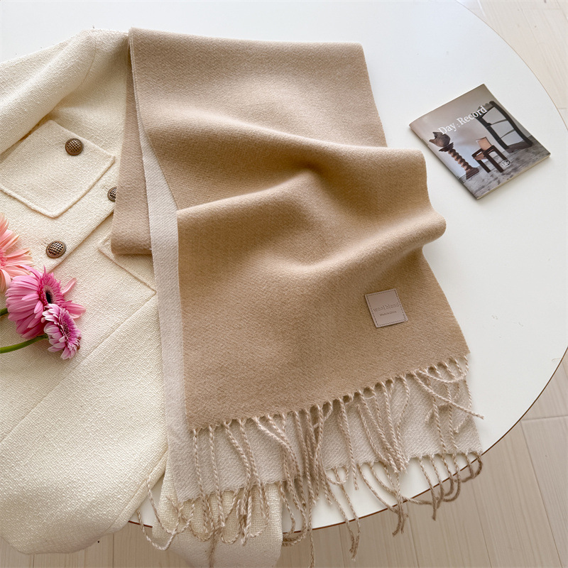 وشاح نسائي من الكشمير الصناعي، - مراجعة Pashmina Wrap Large وسعره