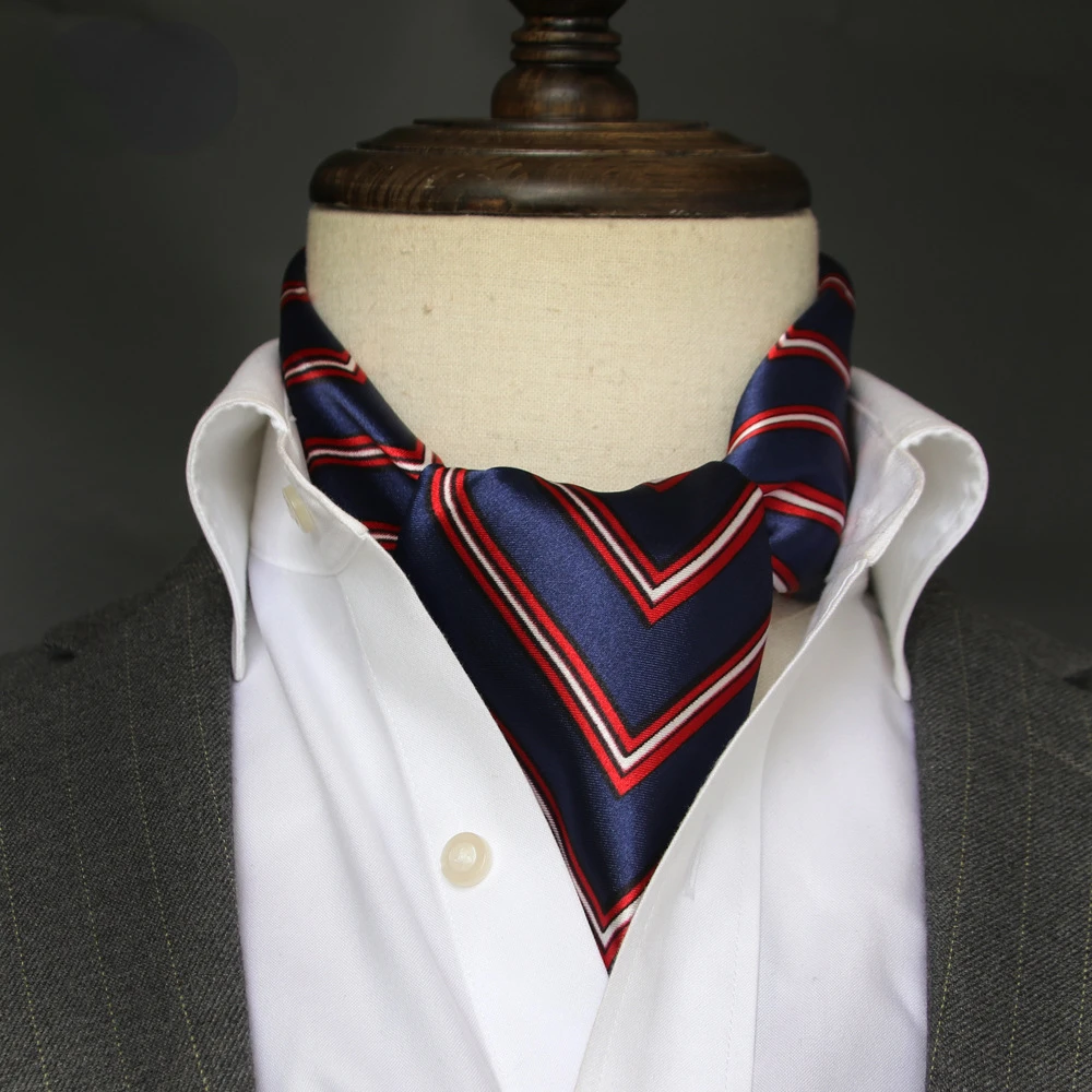وشاح حريري بريطاني للرجال ، من - مراجعة Silk Neck Scarf وسعره