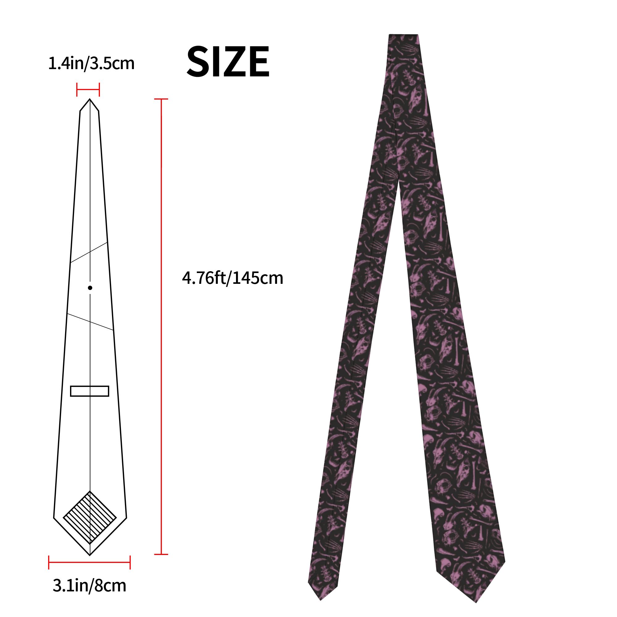 ربطة عنق قوطية كوكيت للهالوين  - مراجعة Skinny Tie Men وسعره