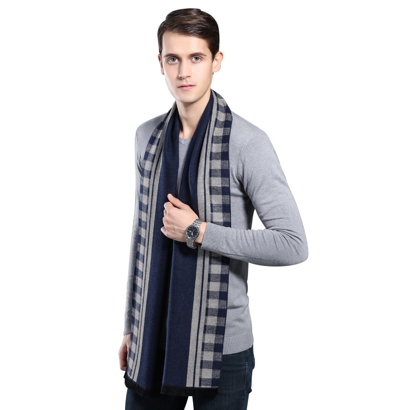 مصمم العلامة التجارية منقوشة ا - مراجعة Muffler Men Wool وسعره