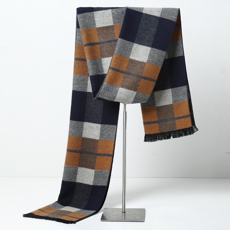 مصمم العلامة التجارية منقوشة ا - مراجعة Muffler Men Wool وسعره