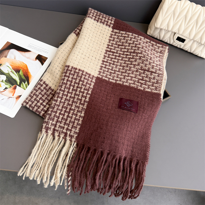 وشاح دافئ من الكشمير الصناعي ل - مراجعة Pashmina Wrap Large وسعره