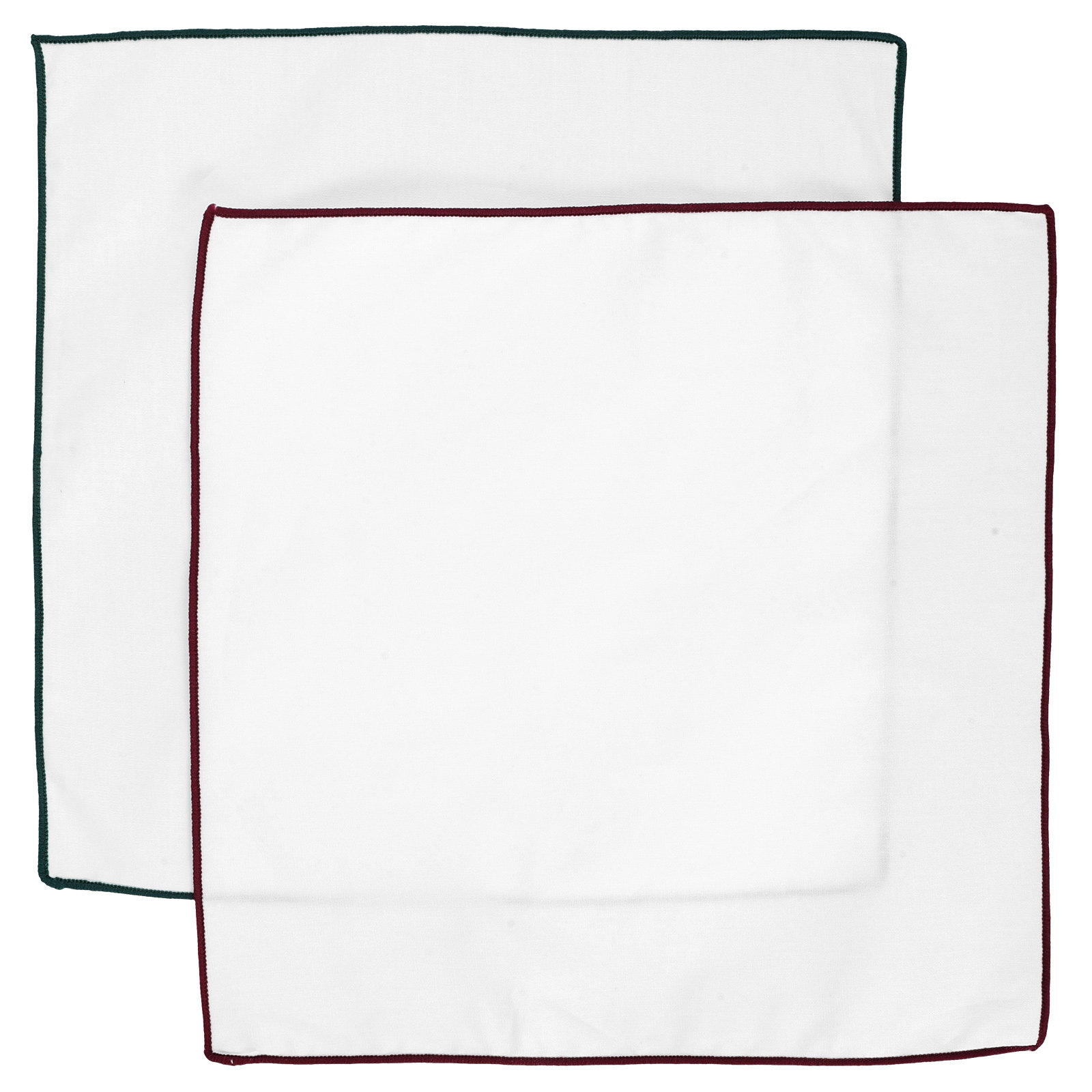 قطعتان من مناديل الجيب القطنية - مراجعة Handkerchief Cotton Men وسعره