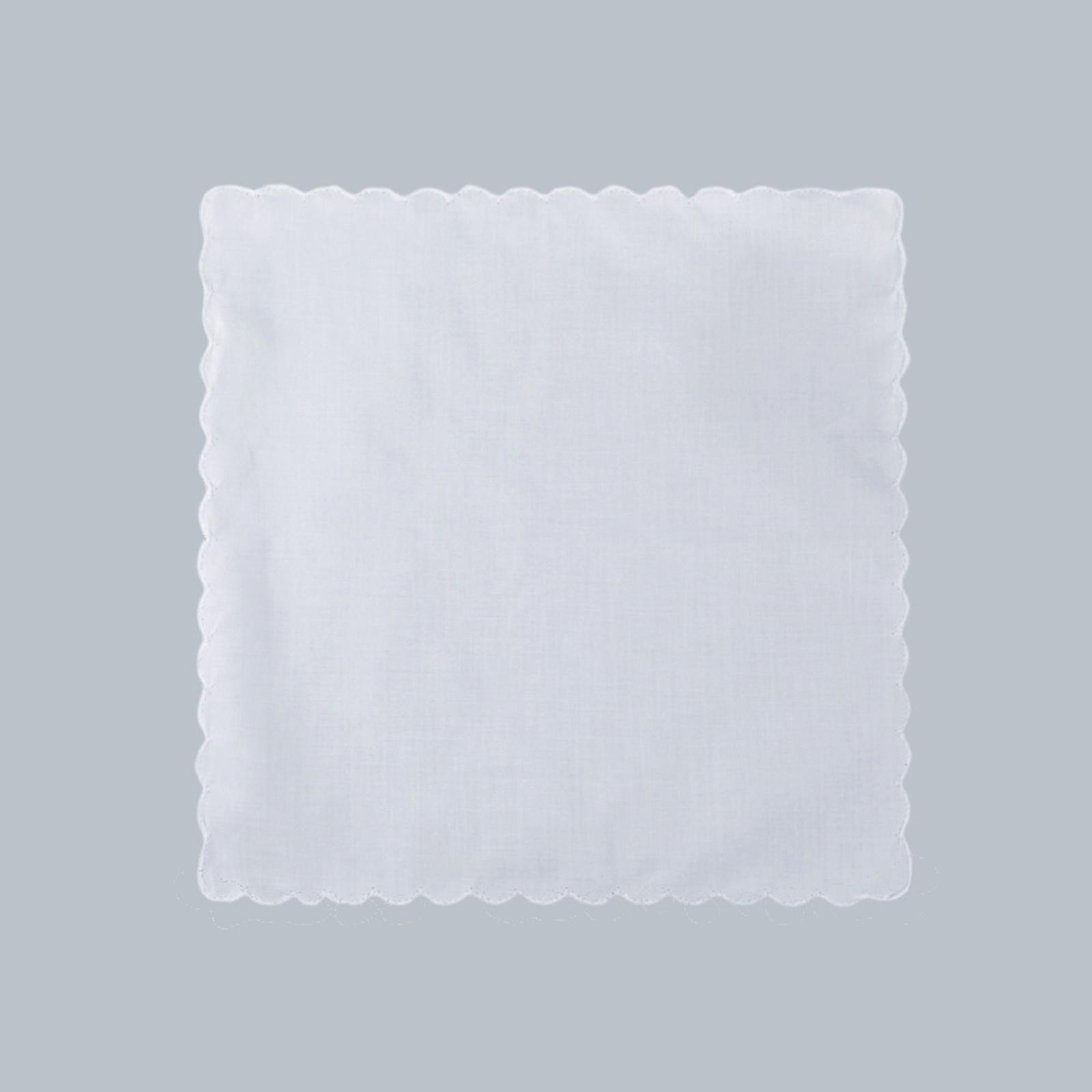 6 قطع من المناديل القطنية النا - مراجعة Handkerchief Cotton Men وسعره