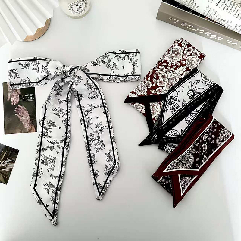 وشاح حريري نسائي فاخر وعصري، ش - مراجعة Silk Neck Scarf وسعره