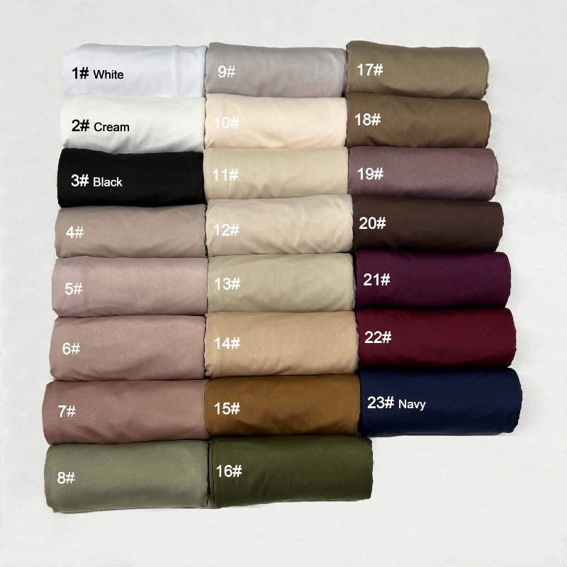 E2 حجاب سائل جيرسي فاخر، شال،  - مراجعة Bandana Cotton وسعره